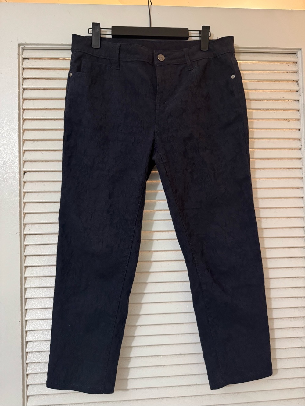 Simply Vera Vera Wang Straight-Leg Pants in Navy